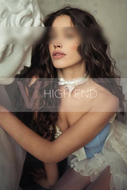 Ballerina escort Florence is dress up like a ballet dancer